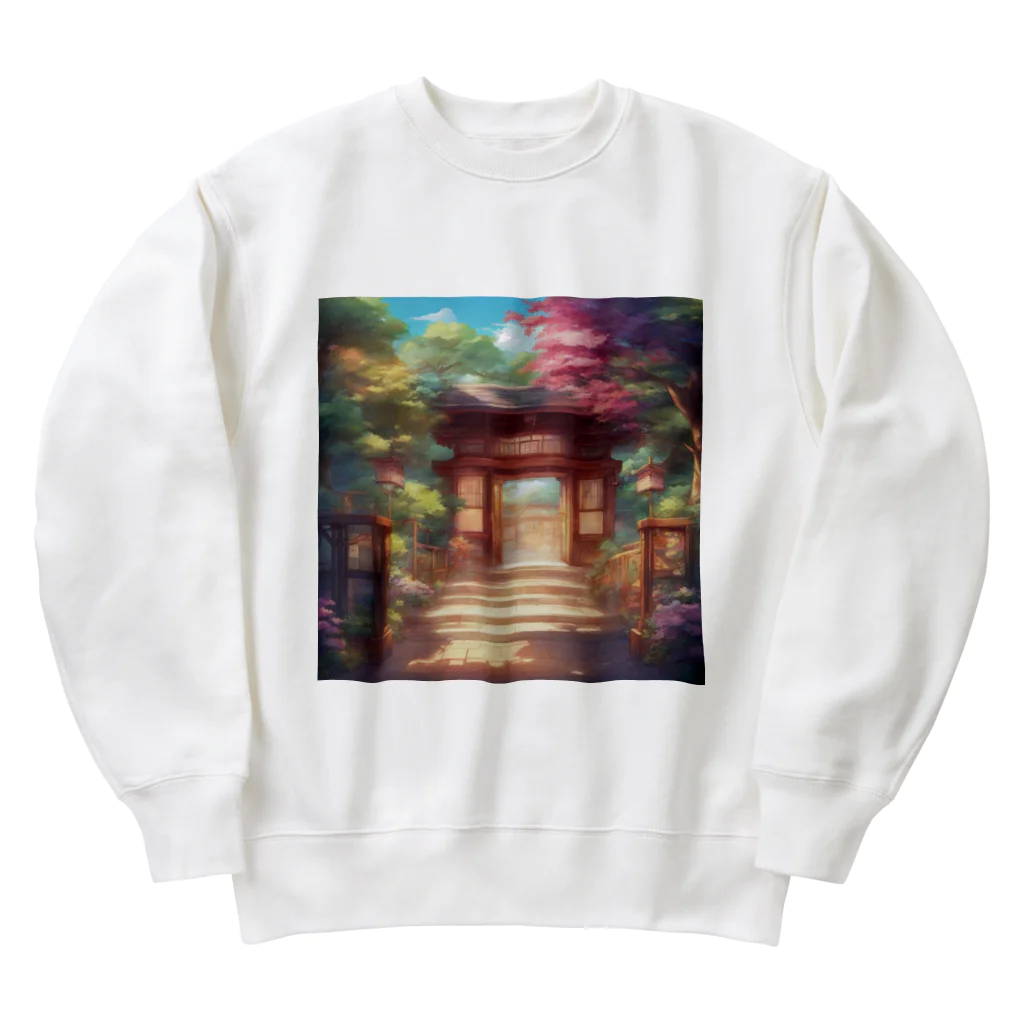 jampackの【風景】寺院 Heavyweight Crew Neck Sweatshirt