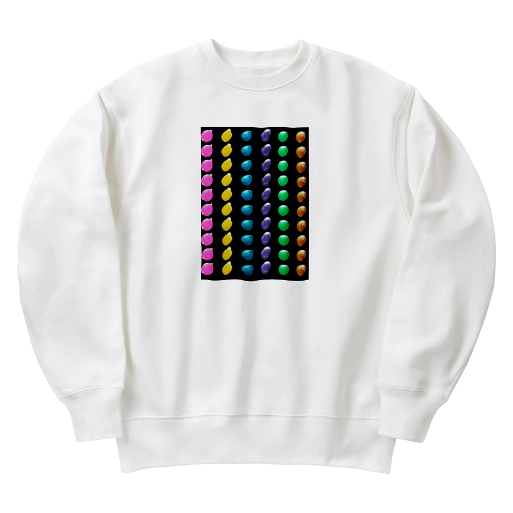 popo2のどどどどど Heavyweight Crew Neck Sweatshirt