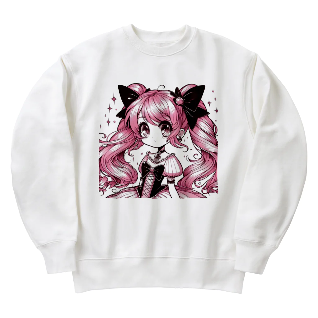 むこうのくにの魔法少女 Heavyweight Crew Neck Sweatshirt