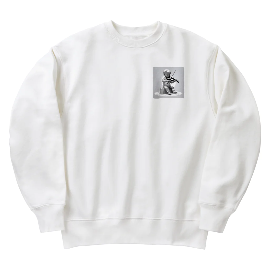 bazy.bazyのヴァイオリニストベイビー Heavyweight Crew Neck Sweatshirt