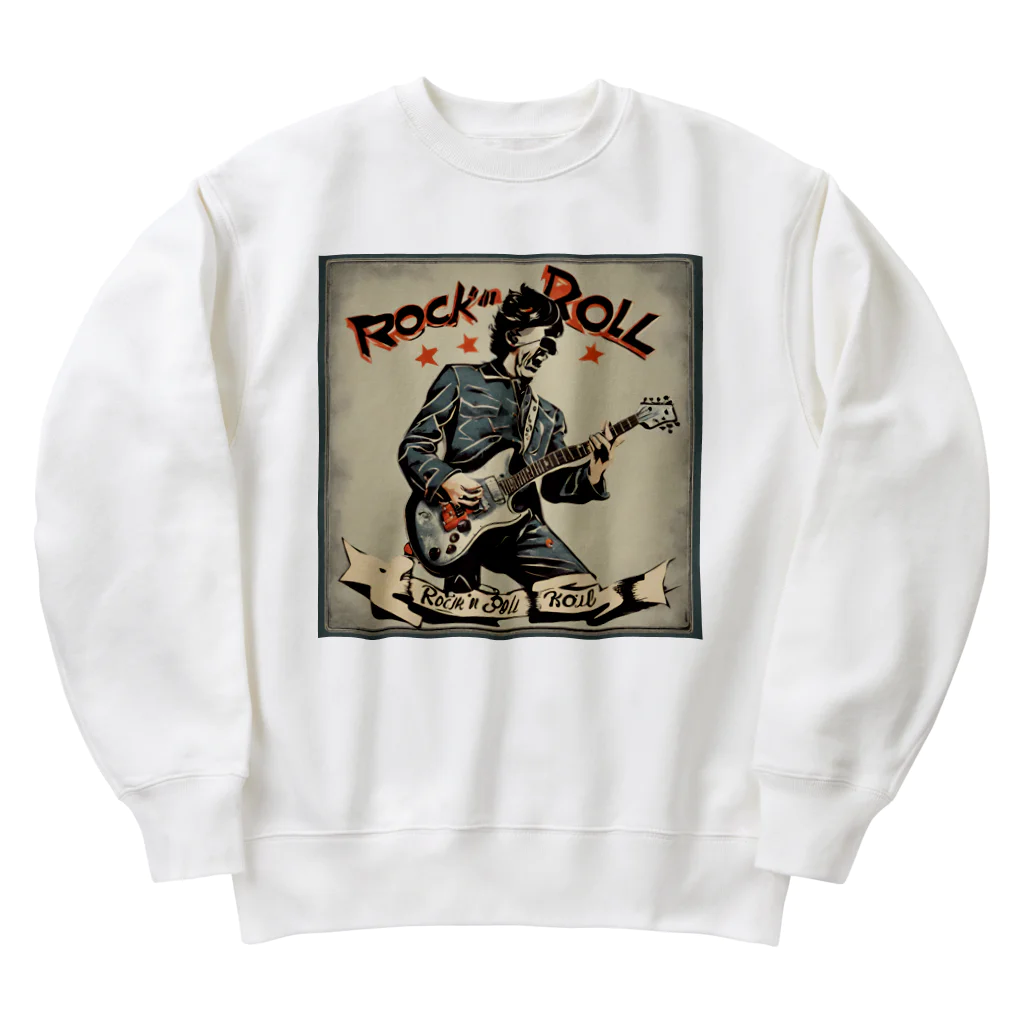 onikuのロックンロール① Heavyweight Crew Neck Sweatshirt