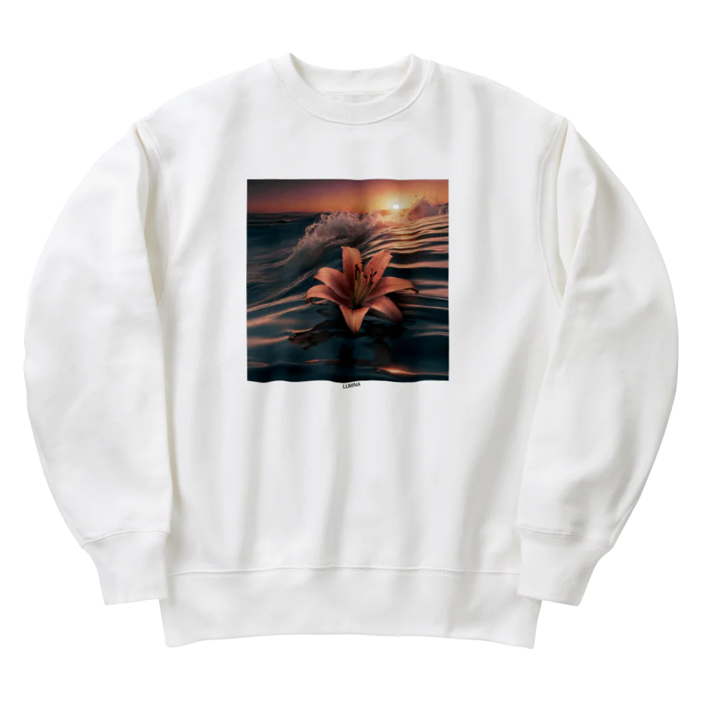 Luminaの百合の魂 Heavyweight Crew Neck Sweatshirt