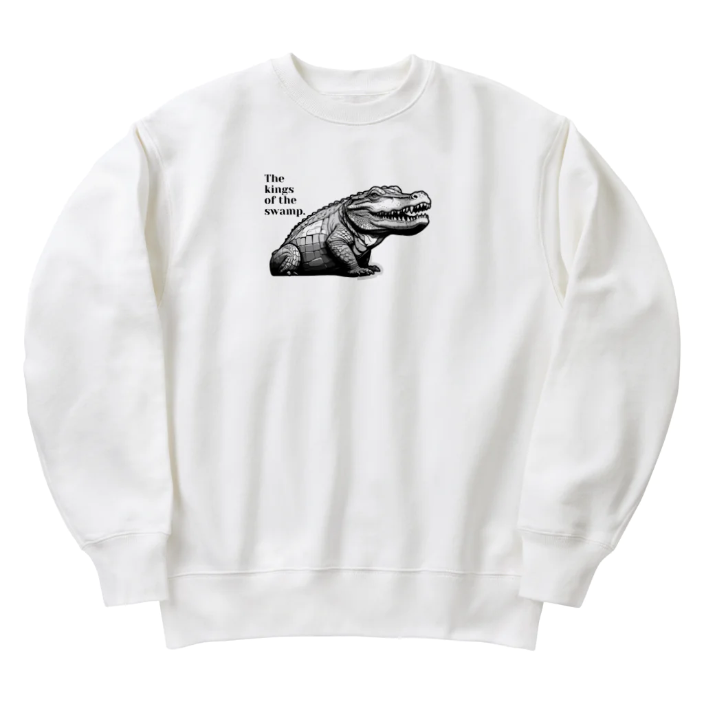 ファンシーTシャツ屋のワイルドアリゲーター Heavyweight Crew Neck Sweatshirt