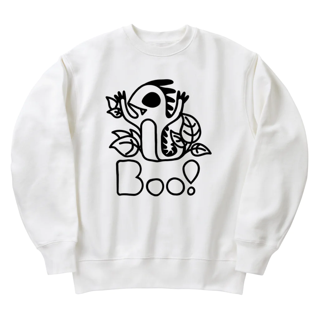 Boo!のBoo!(チュパカブラ) Heavyweight Crew Neck Sweatshirt