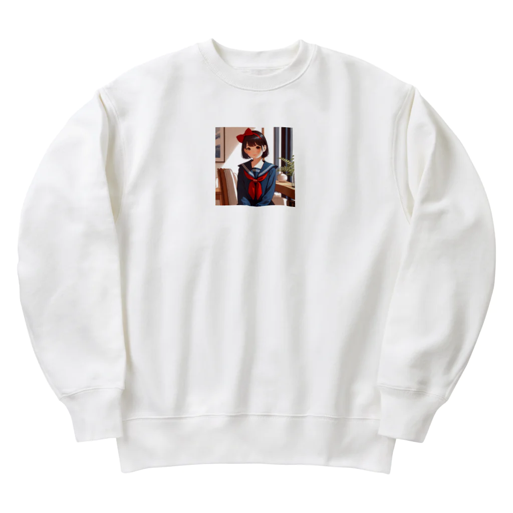 midori_kawaのセーラーキュート Heavyweight Crew Neck Sweatshirt