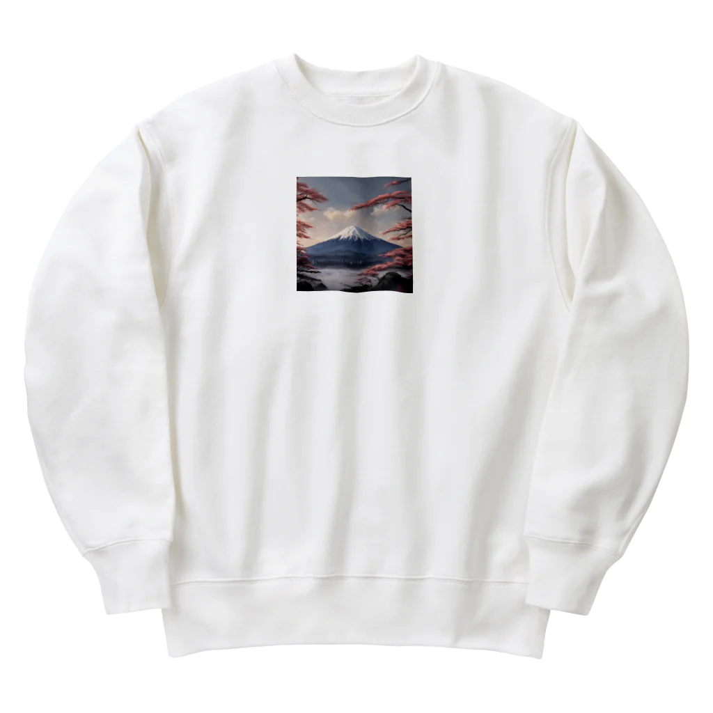 Pekotaroの富士 Heavyweight Crew Neck Sweatshirt