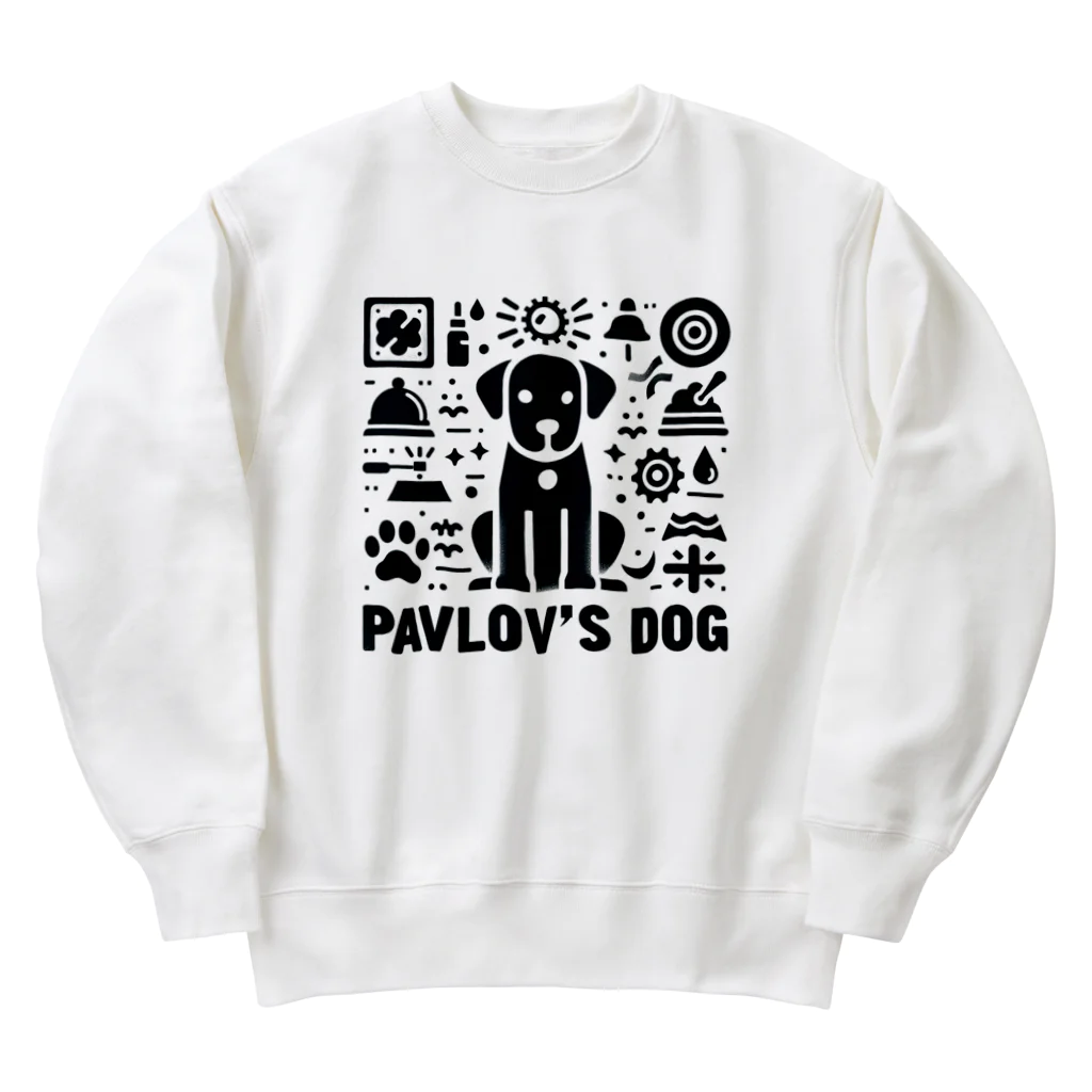 せるぽのよろずやのパブロフの犬 Heavyweight Crew Neck Sweatshirt