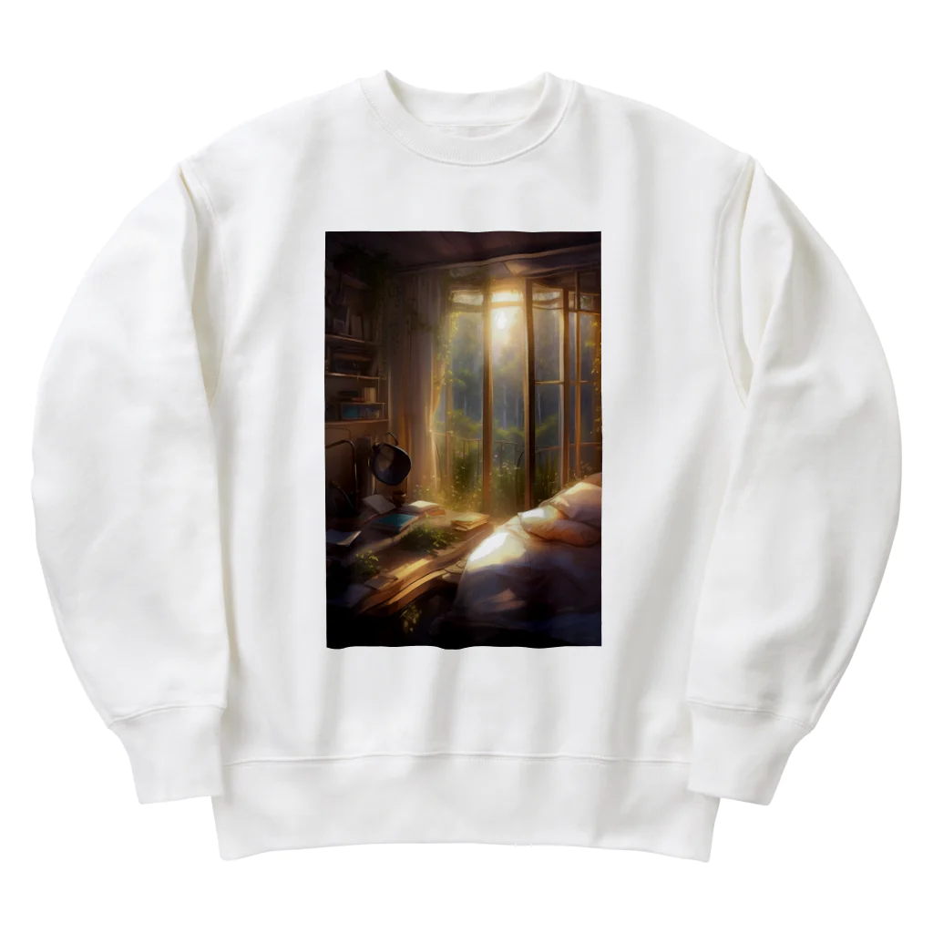 Fu_kaの朝陽アイテム Heavyweight Crew Neck Sweatshirt