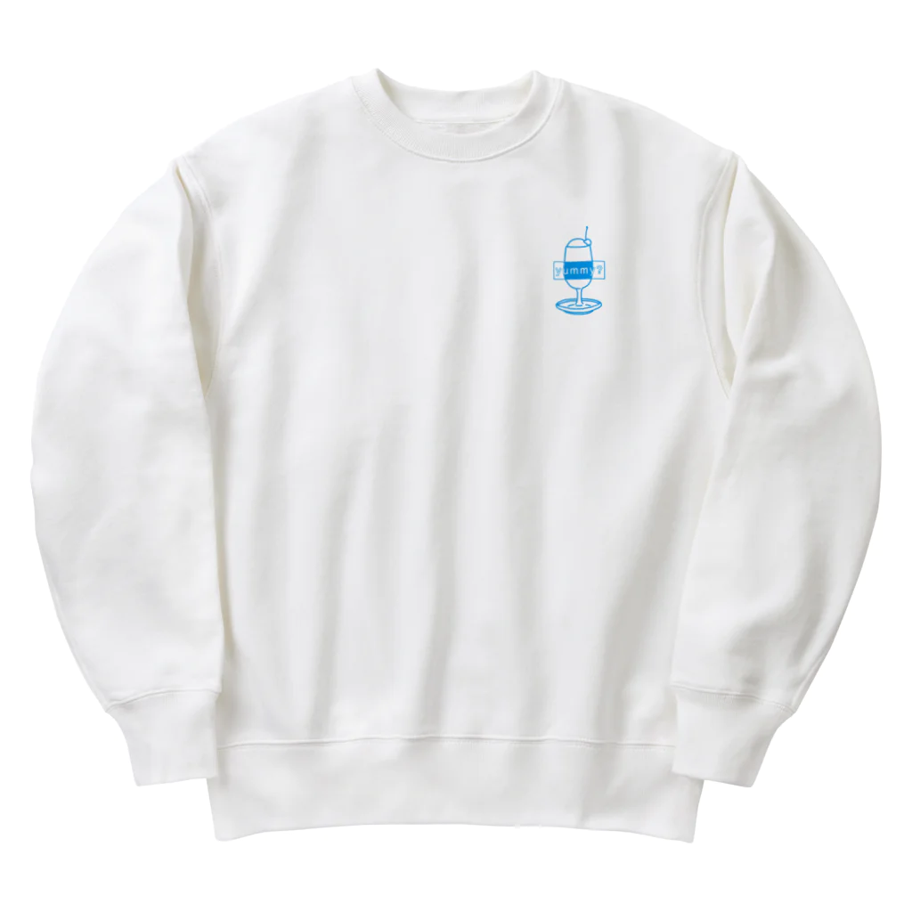 yummy?のyummy？クリームソーダ Heavyweight Crew Neck Sweatshirt