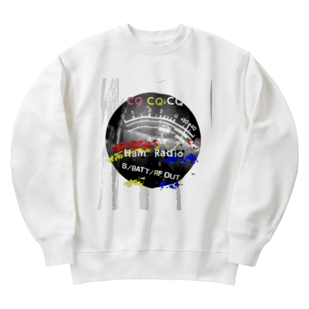 suzurinngの無線愛好家 Heavyweight Crew Neck Sweatshirt