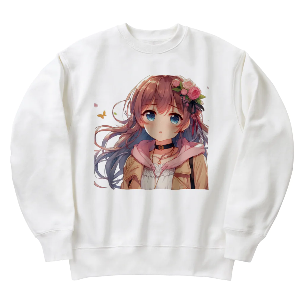 美少女アイテム専門店の美少女⑤ Heavyweight Crew Neck Sweatshirt