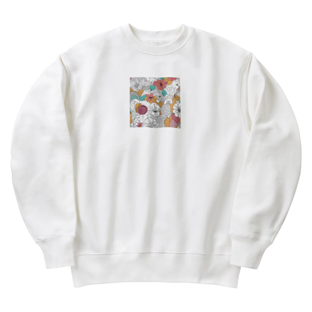 moko's merry shopのはなさき Heavyweight Crew Neck Sweatshirt