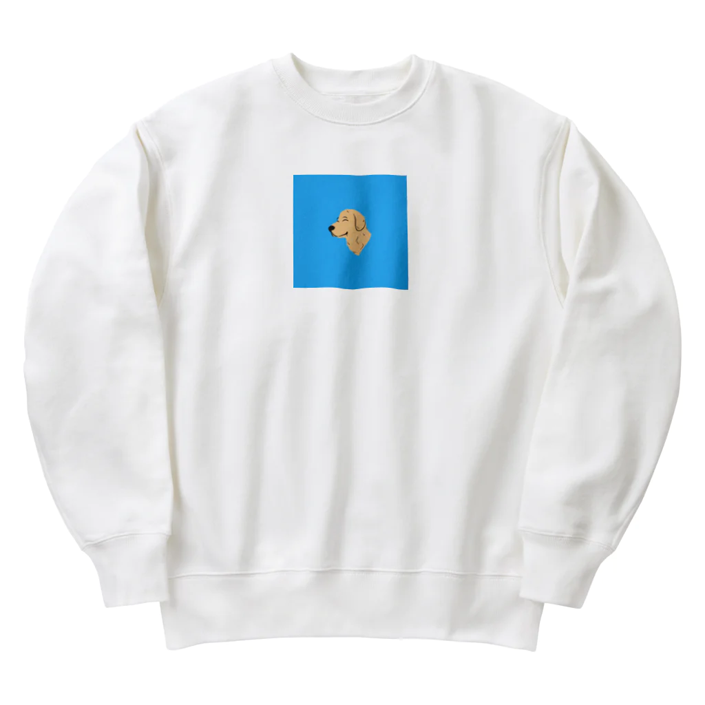 ワッフル藤田のクール犬 Heavyweight Crew Neck Sweatshirt