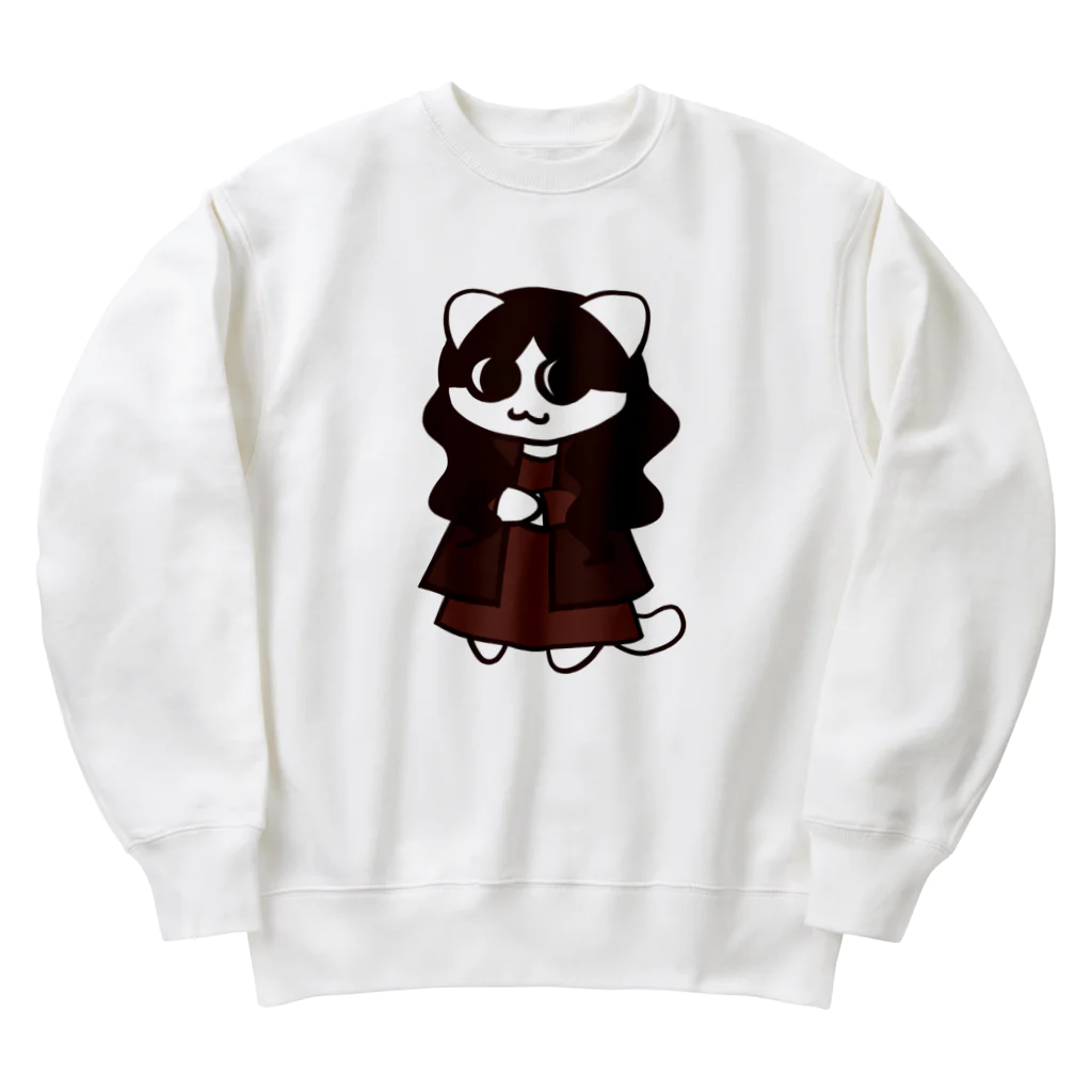 Animaru639のモニャリザ Heavyweight Crew Neck Sweatshirt