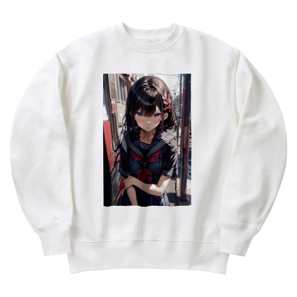 ninjyajyosiの油断した Heavyweight Crew Neck Sweatshirt