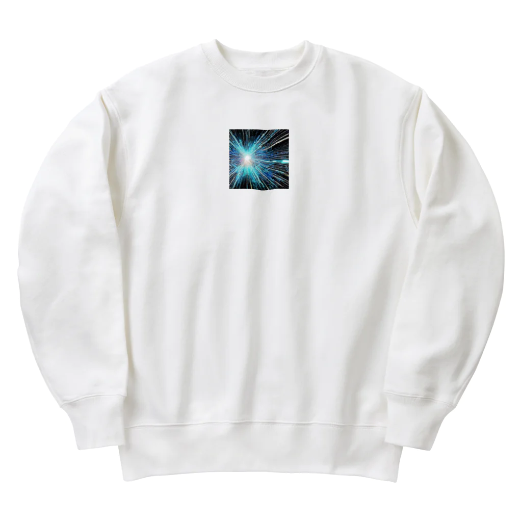 weblab100の光速移動 Heavyweight Crew Neck Sweatshirt