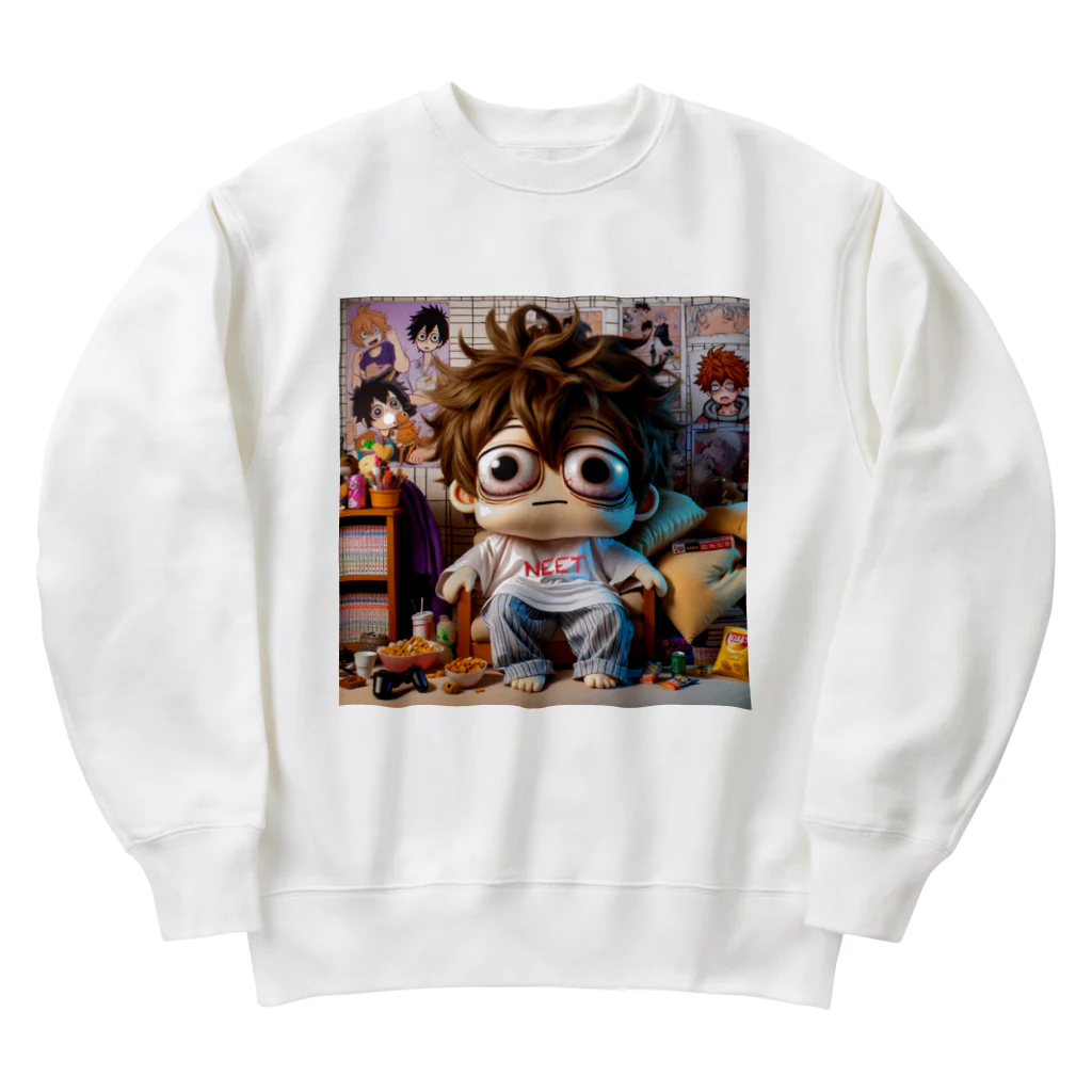 ニコネガショップのニート君 Heavyweight Crew Neck Sweatshirt