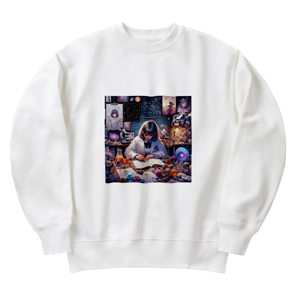 yumeの美しい研究者 Heavyweight Crew Neck Sweatshirt