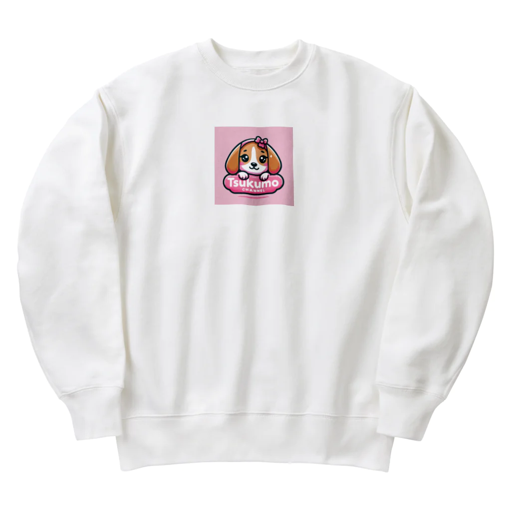 TUKUMOのビーグル犬　つくも Heavyweight Crew Neck Sweatshirt