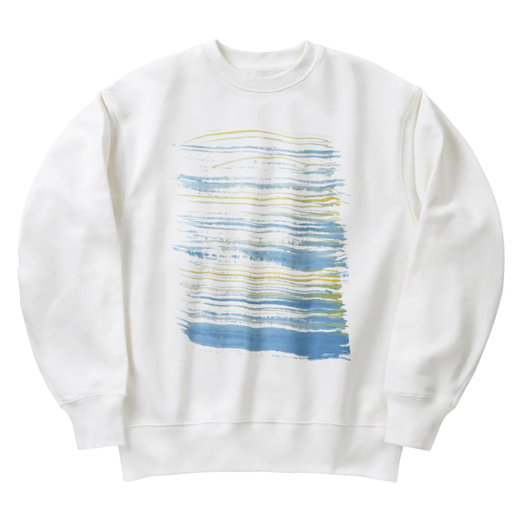 HANArtistの「KAZE」若きアーティストHANA作 Heavyweight Crew Neck Sweatshirt