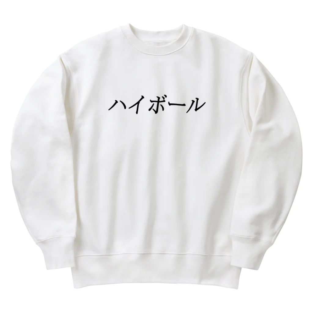 Indoor-yaのハイボール Heavyweight Crew Neck Sweatshirt