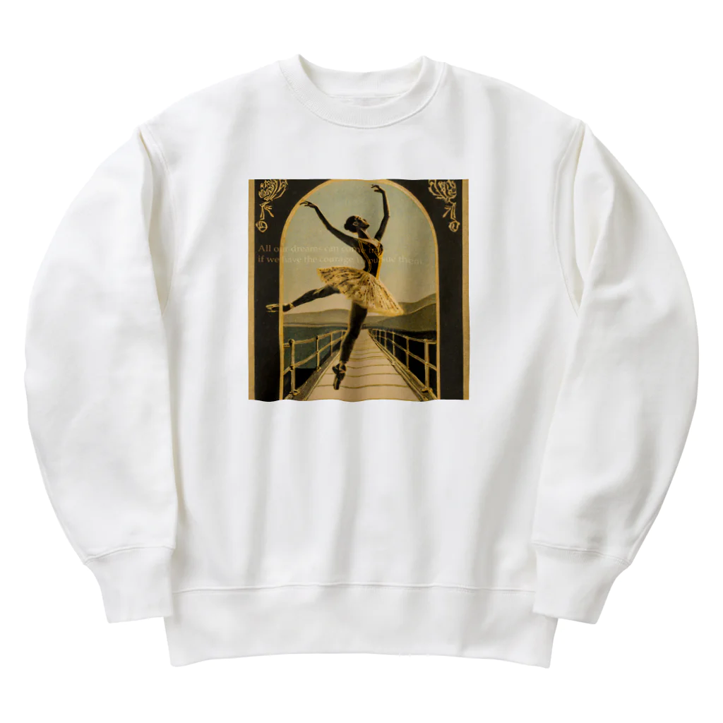 mana美術のバレリーナ#5 Heavyweight Crew Neck Sweatshirt