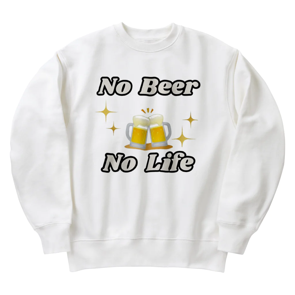 monkeyGのNO Beer　NO Life Heavyweight Crew Neck Sweatshirt