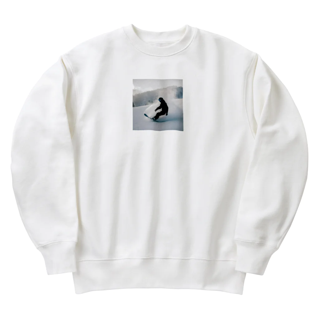 masafu-のスノーボーダー Heavyweight Crew Neck Sweatshirt