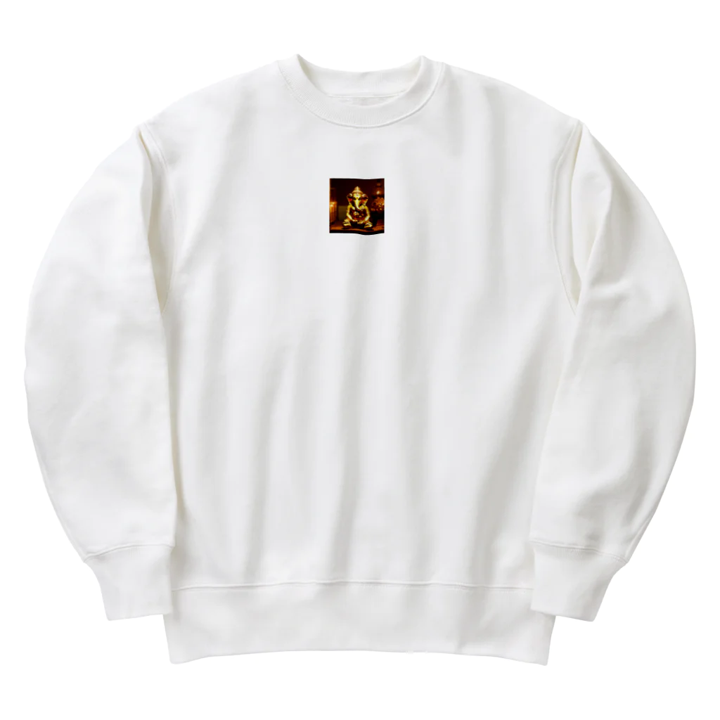 M'sROCKのガネーシャ Heavyweight Crew Neck Sweatshirt