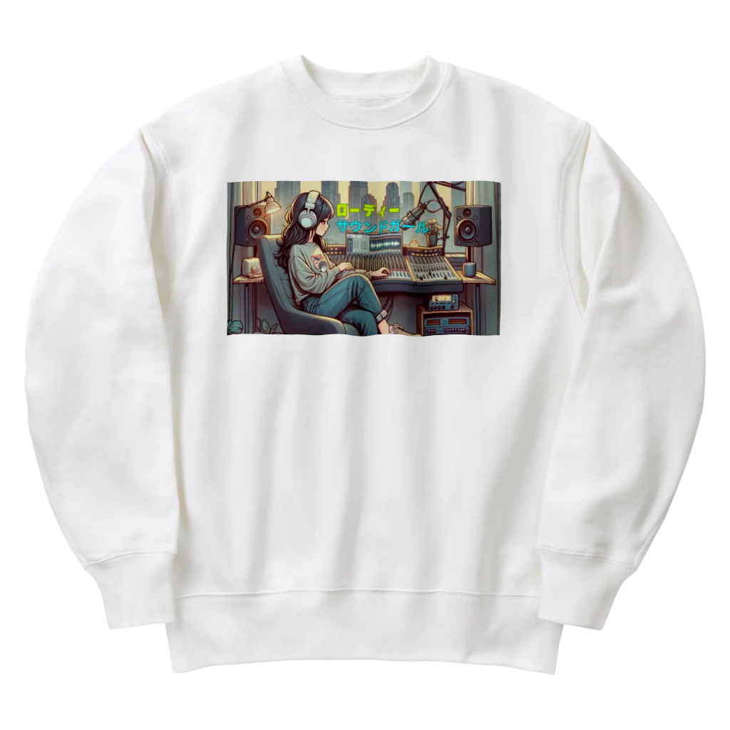 RoadieSoundGirlのローディーサウンドガール Heavyweight Crew Neck Sweatshirt