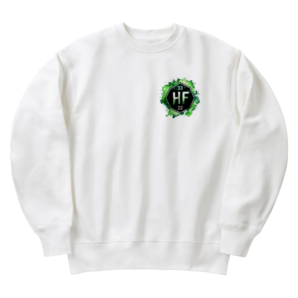 science closet（科学×ファッション）の元素シリーズ　~ハフニウム Hf~ Heavyweight Crew Neck Sweatshirt