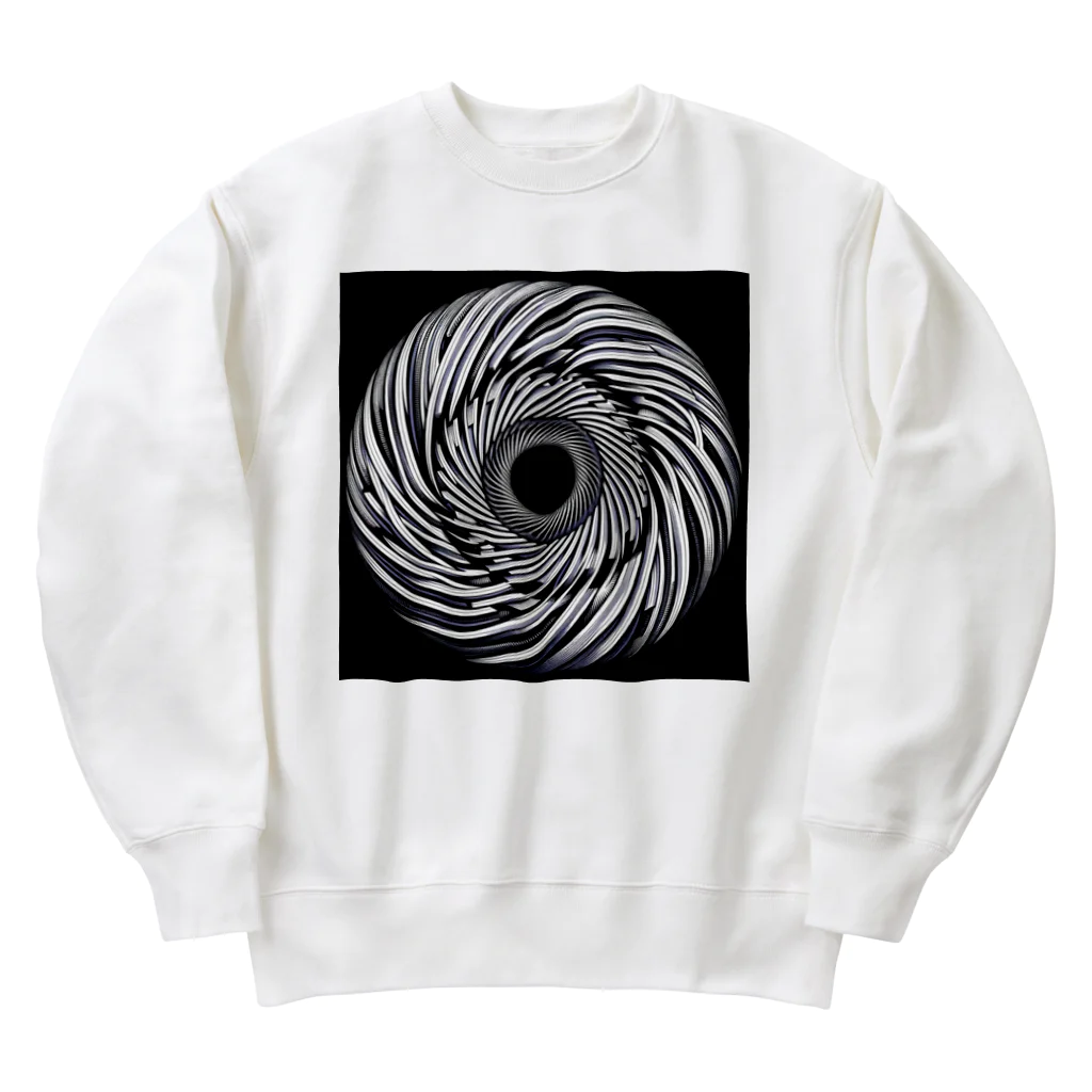 Dexsterのoptical illusion 01 Heavyweight Crew Neck Sweatshirt