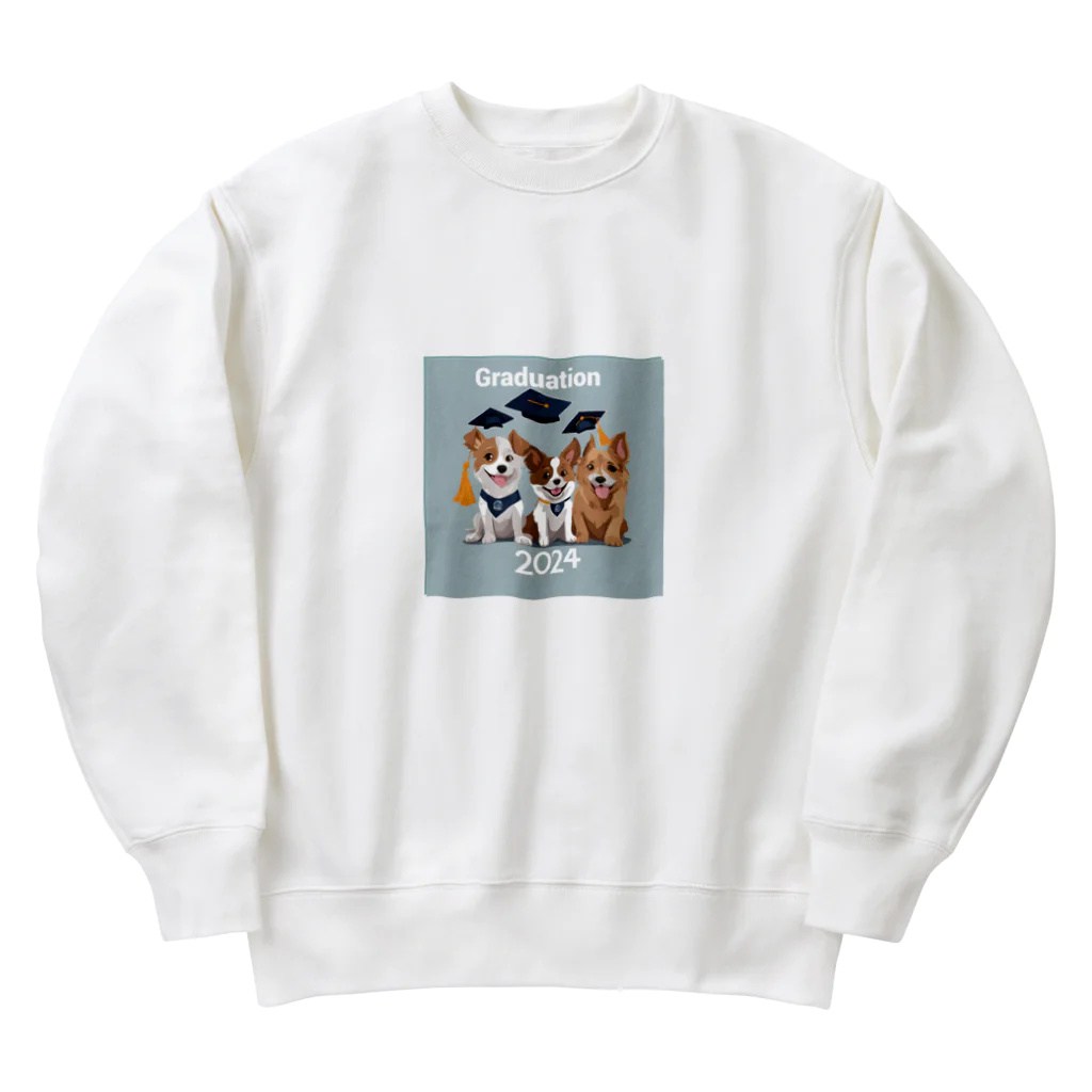 Tomo_Bluebellの2024卒業アイテム　犬 Heavyweight Crew Neck Sweatshirt