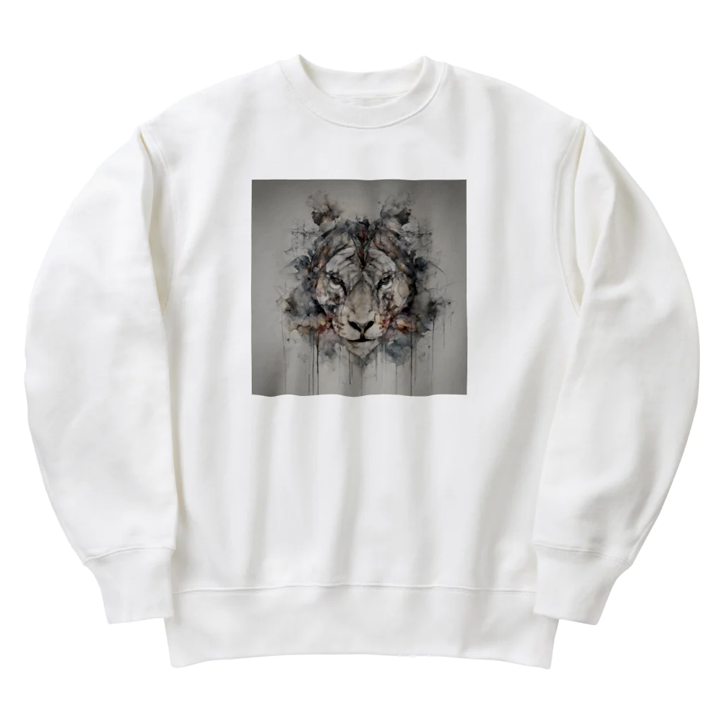 waterpandaの自然の鼓動 Heavyweight Crew Neck Sweatshirt