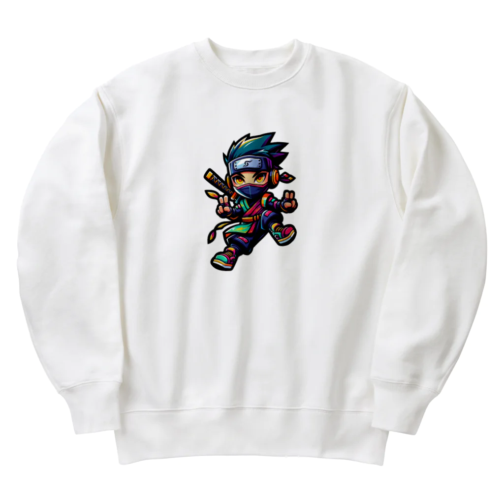 rsrsrsrsrの“Digital Ninja” Heavyweight Crew Neck Sweatshirt