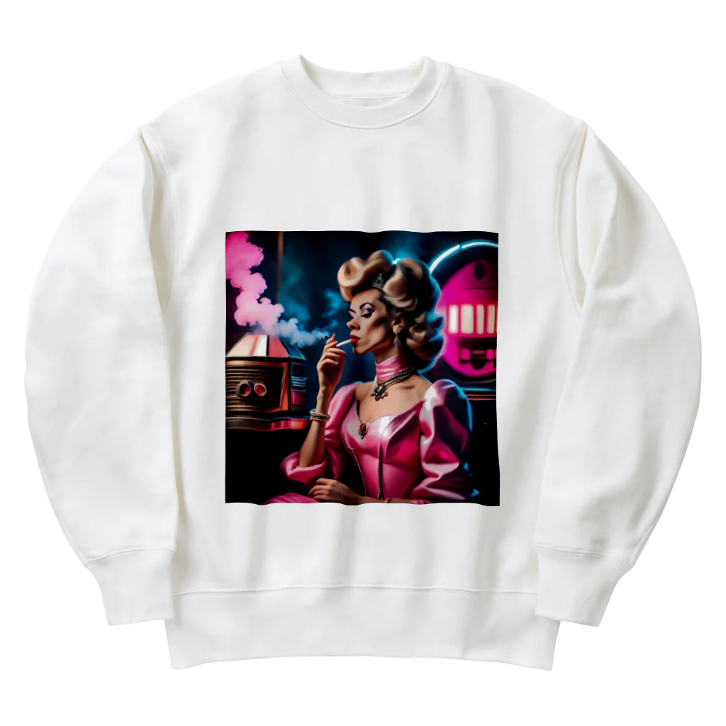 ModMantraのグレてしまった姫様 Heavyweight Crew Neck Sweatshirt