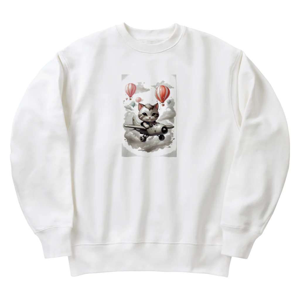 dorakiti0712のスカイキャット Heavyweight Crew Neck Sweatshirt