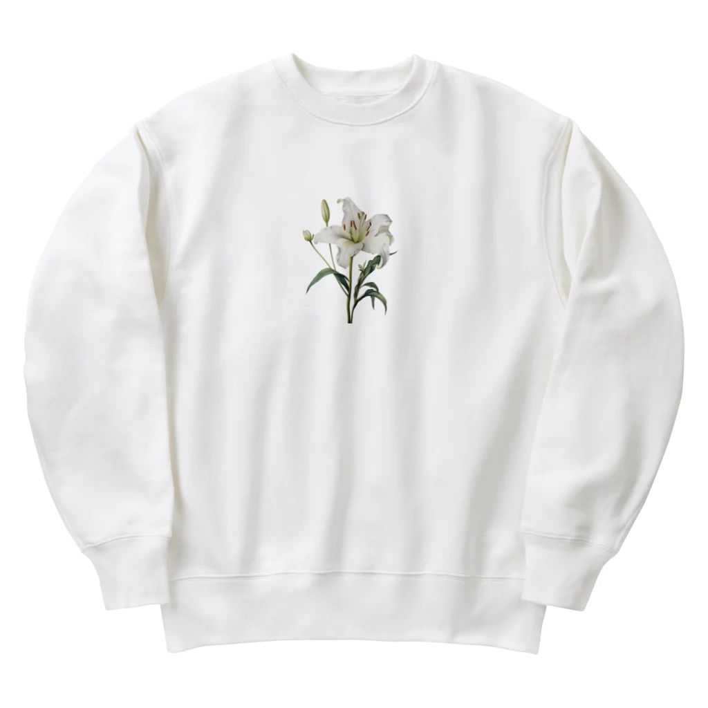 Q_kyuのアンティークリリー Heavyweight Crew Neck Sweatshirt