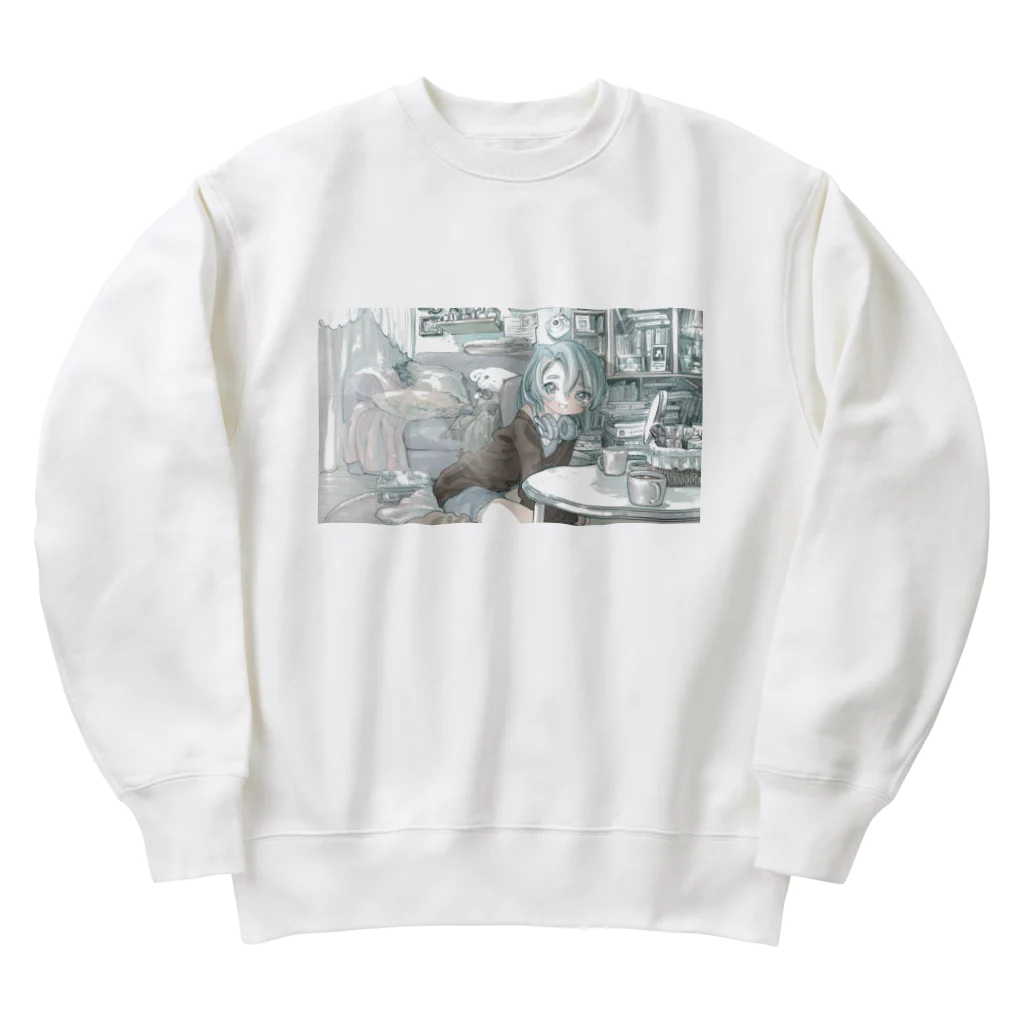 さとうのさとう　お部屋ver Heavyweight Crew Neck Sweatshirt