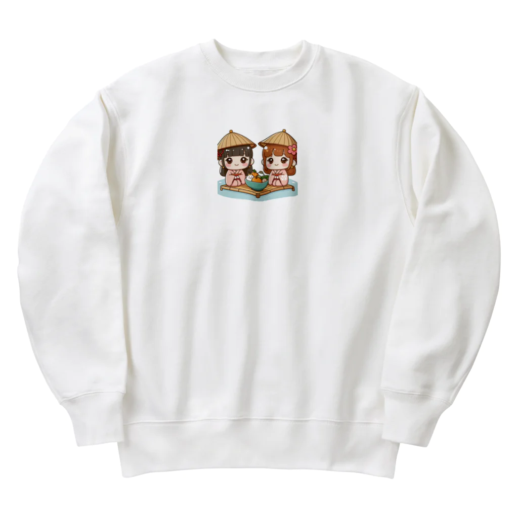 oura12のお正月が終わり、ひな祭りの季節がやってきました！ Heavyweight Crew Neck Sweatshirt