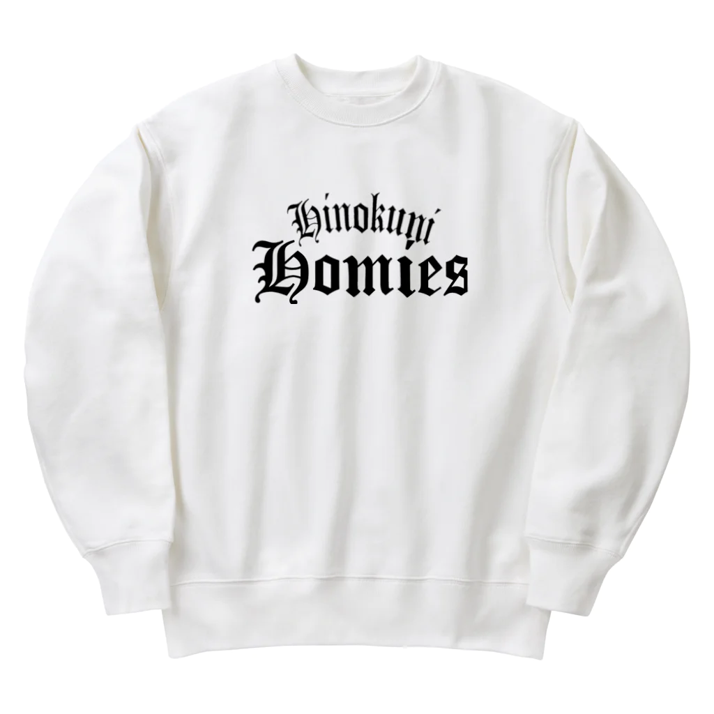 火の国HOMIESのHinokuni Homies Heavyweight Crew Neck Sweatshirt