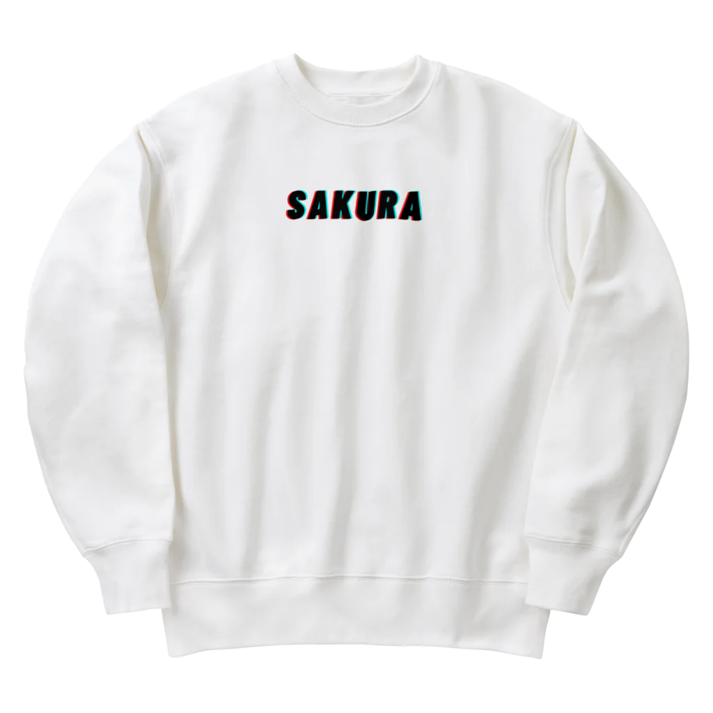 Identity brand -sonzai shomei-のSAKURA Heavyweight Crew Neck Sweatshirt