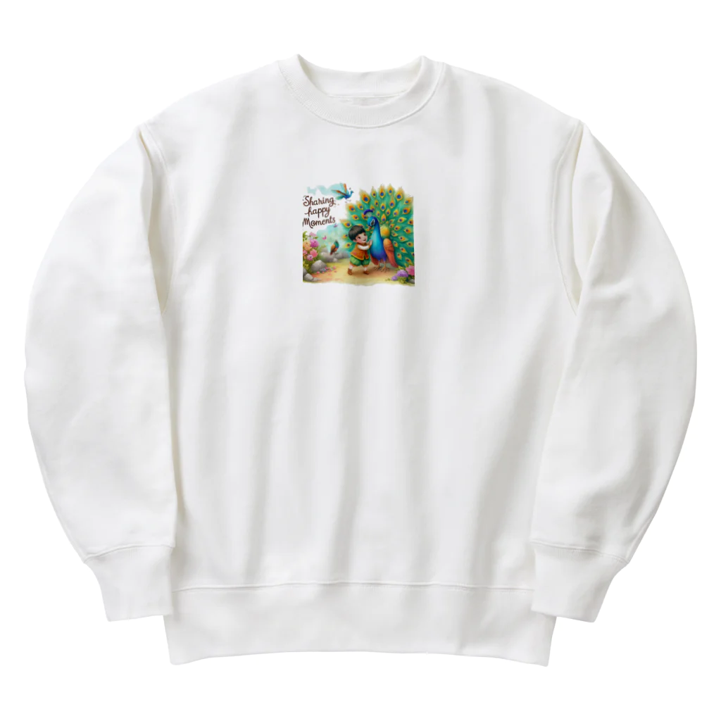 J-Peacockのイメージディスクリプション Heavyweight Crew Neck Sweatshirt