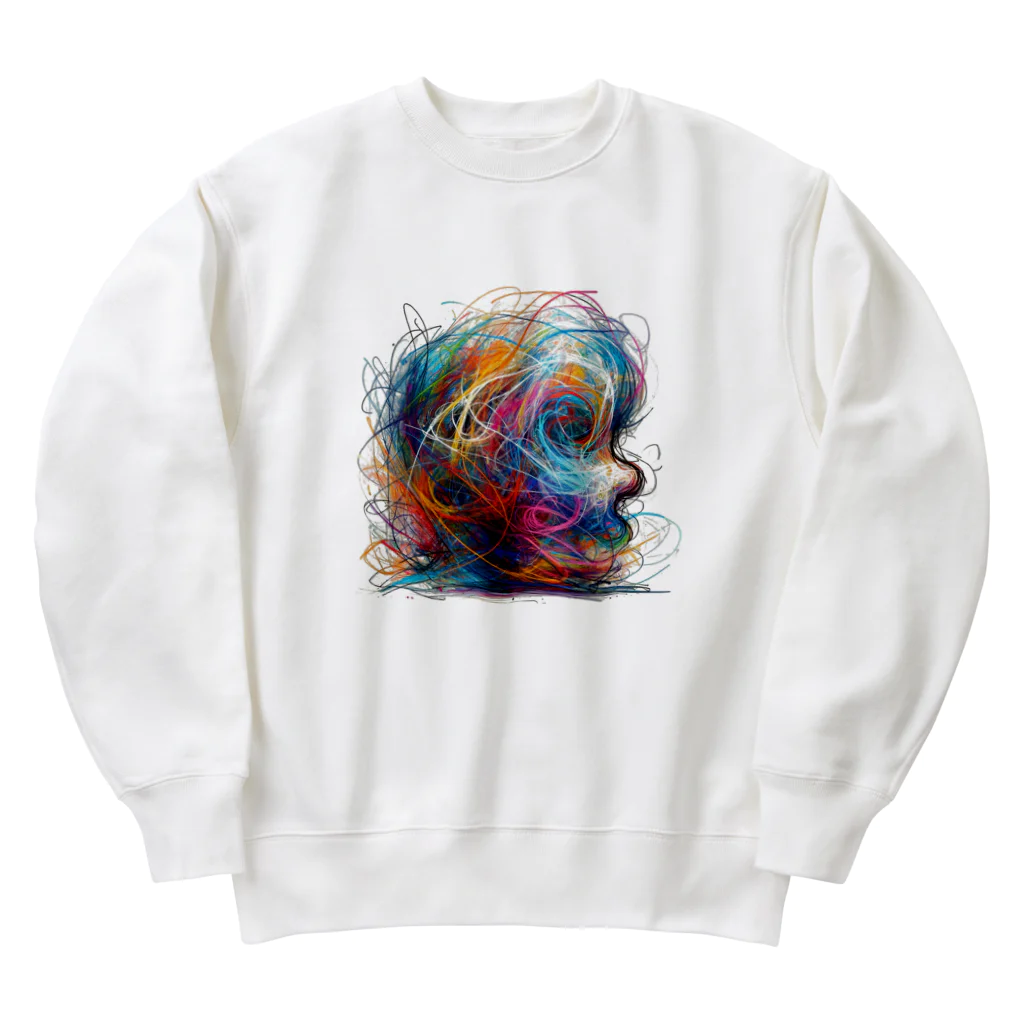 あんぽぴゅらーあーてぃすとのChild Heavyweight Crew Neck Sweatshirt