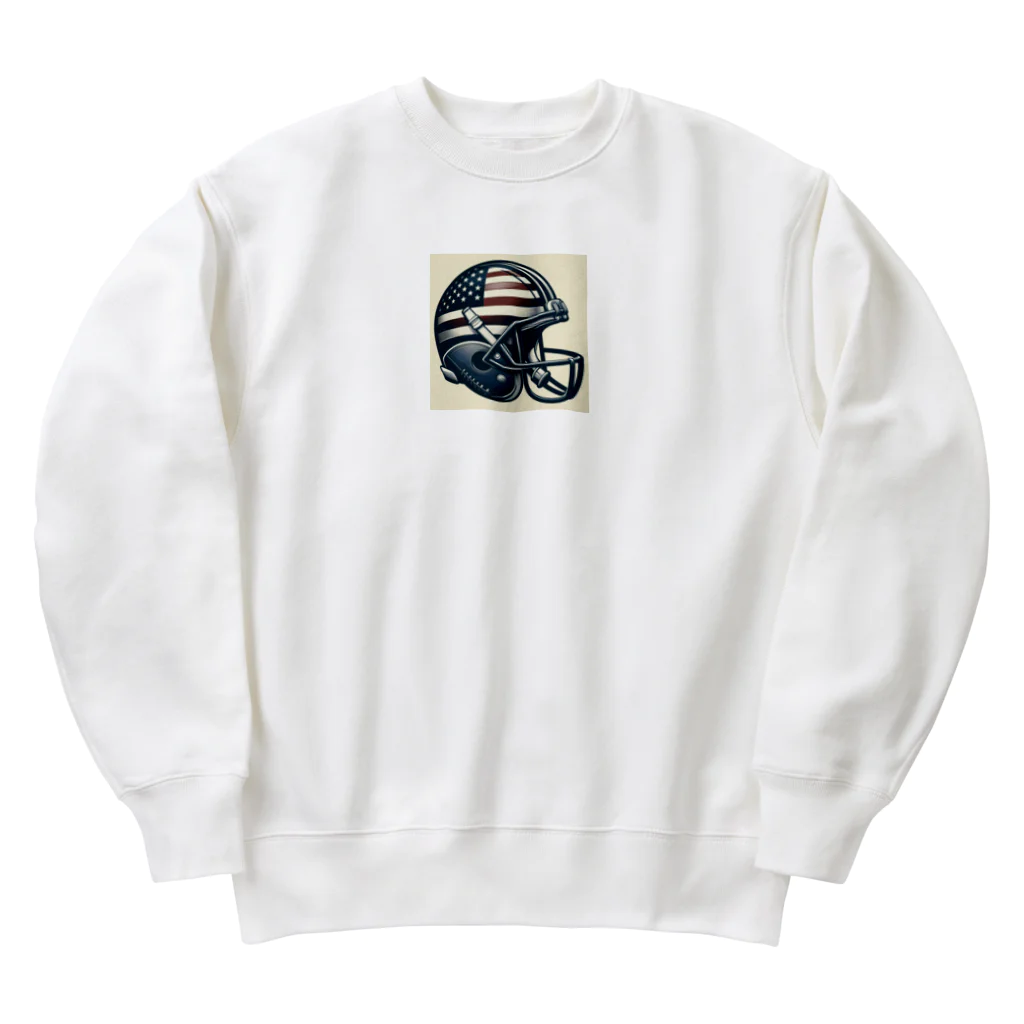 Kare-Raisuのアメフト　ヘルメット Heavyweight Crew Neck Sweatshirt