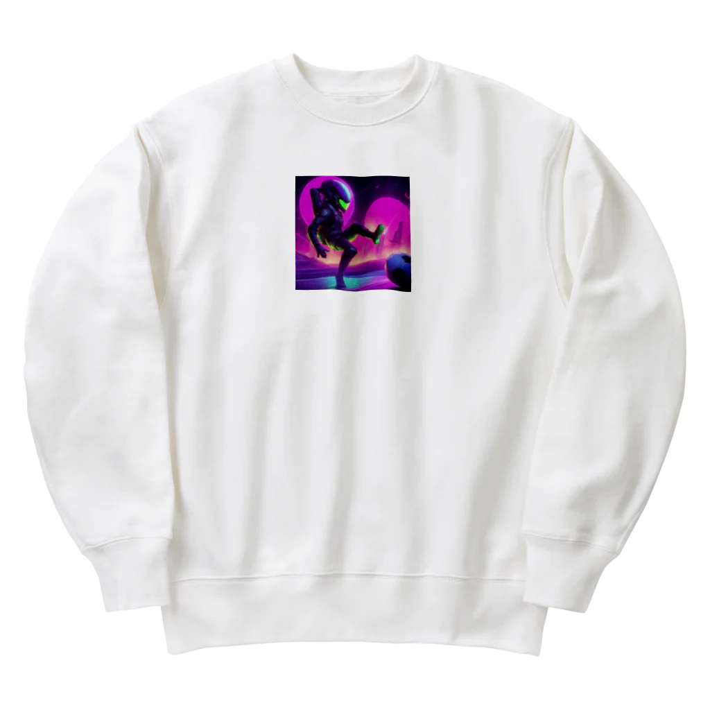 SliceofLifeのサッカーポイゾネス Heavyweight Crew Neck Sweatshirt