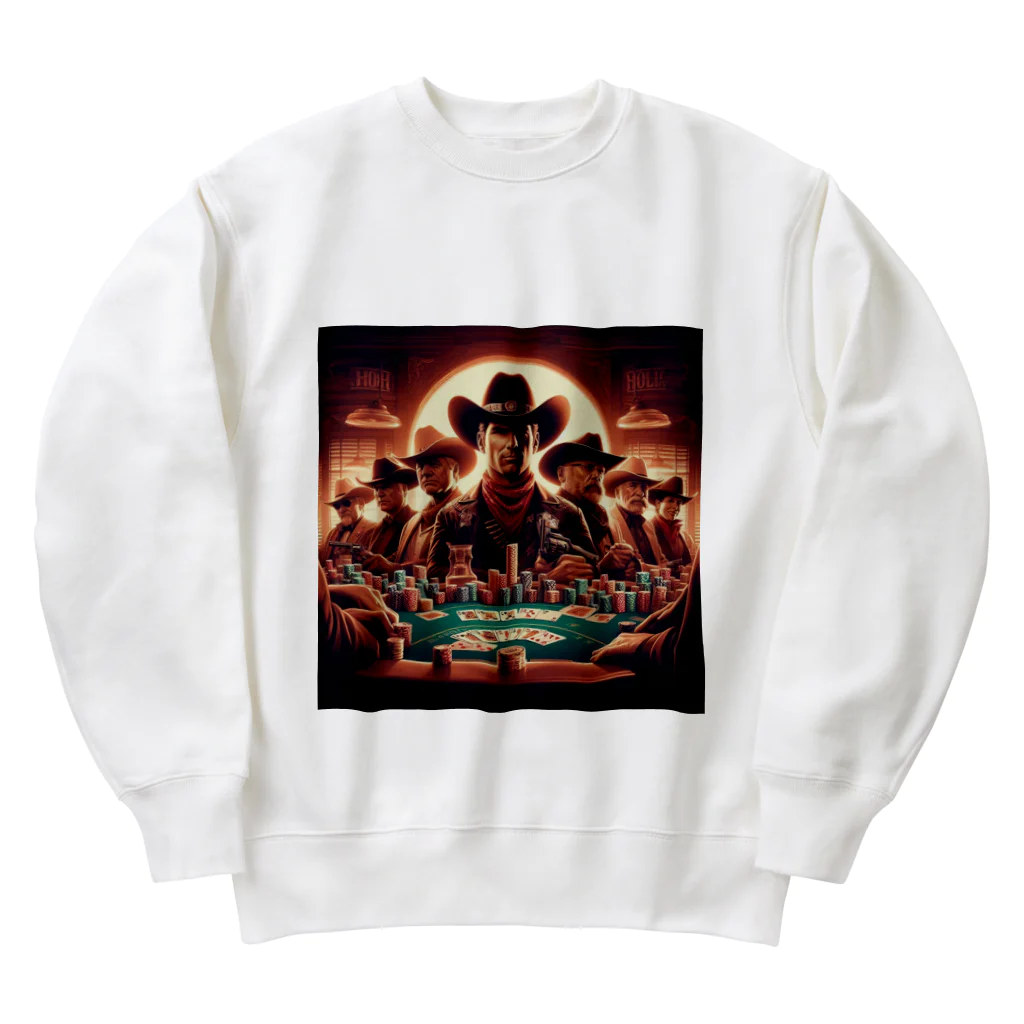 ぴーすけ🃏【ポーカーグッズ】のヒットマンポーカー Heavyweight Crew Neck Sweatshirt