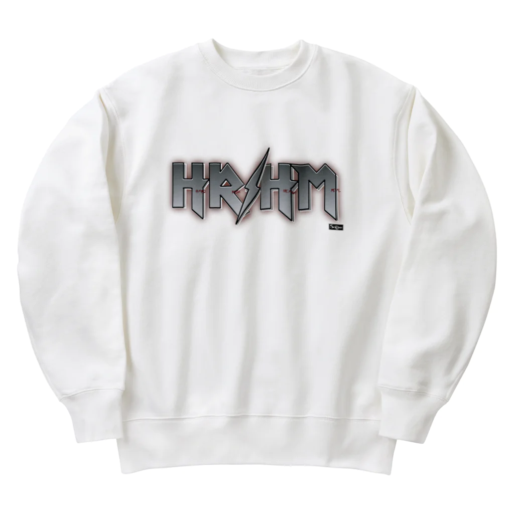 PHSG SOUND 音楽とアートのHR/HM ハードロック/ヘヴィメタル  ロゴ Heavyweight Crew Neck Sweatshirt