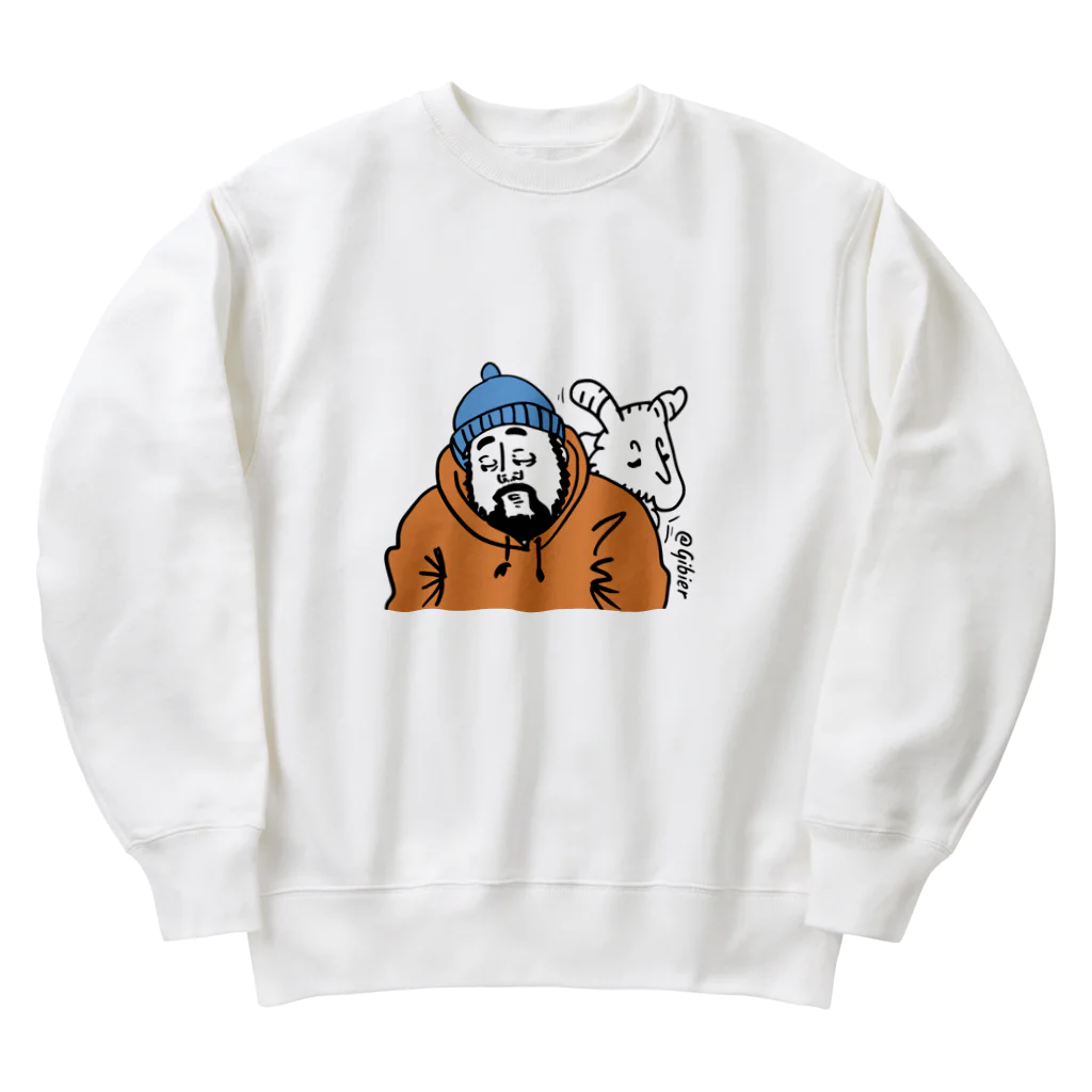 gibierのぐっさん Heavyweight Crew Neck Sweatshirt