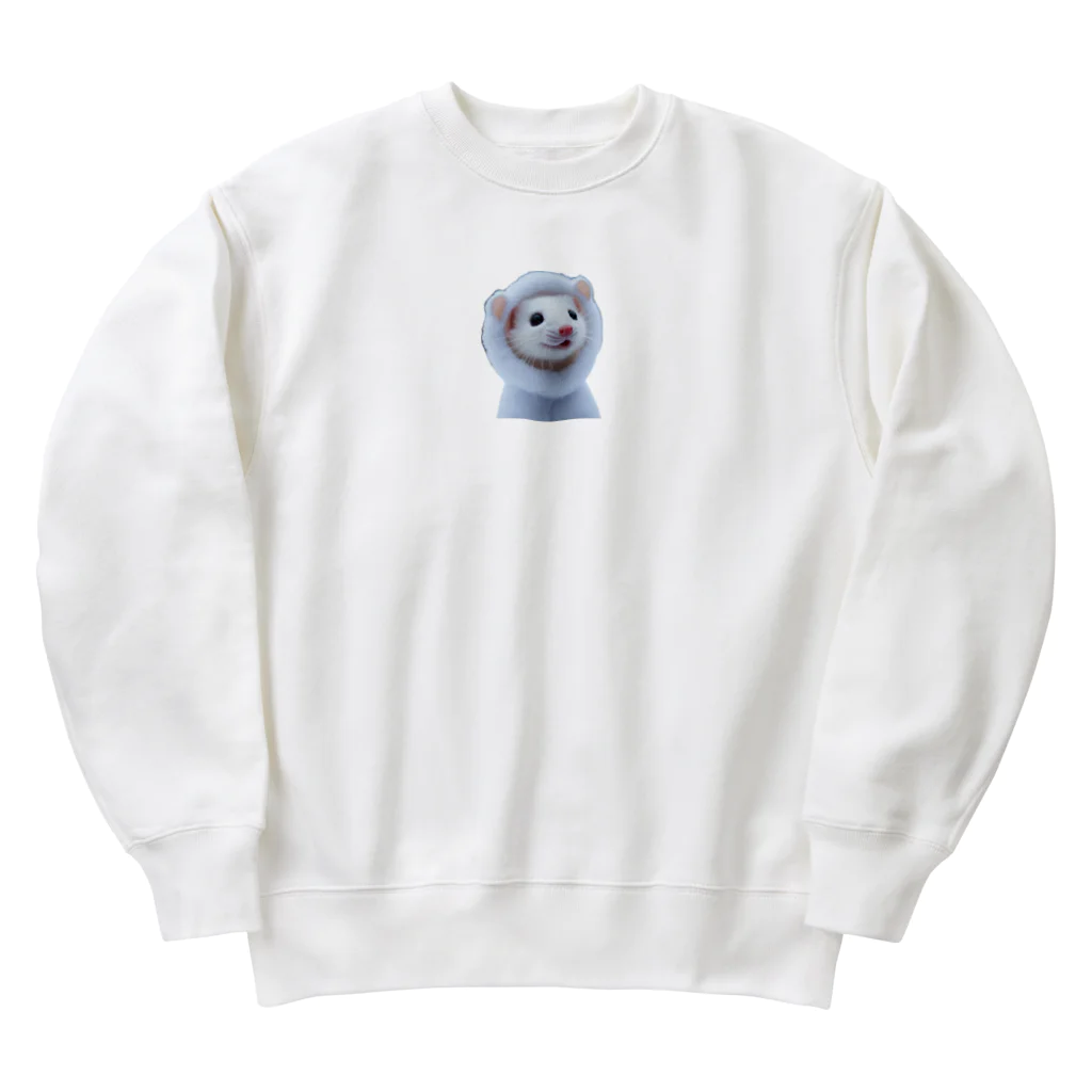 HaIMaRuKoのイタチ　イん　いたち Heavyweight Crew Neck Sweatshirt